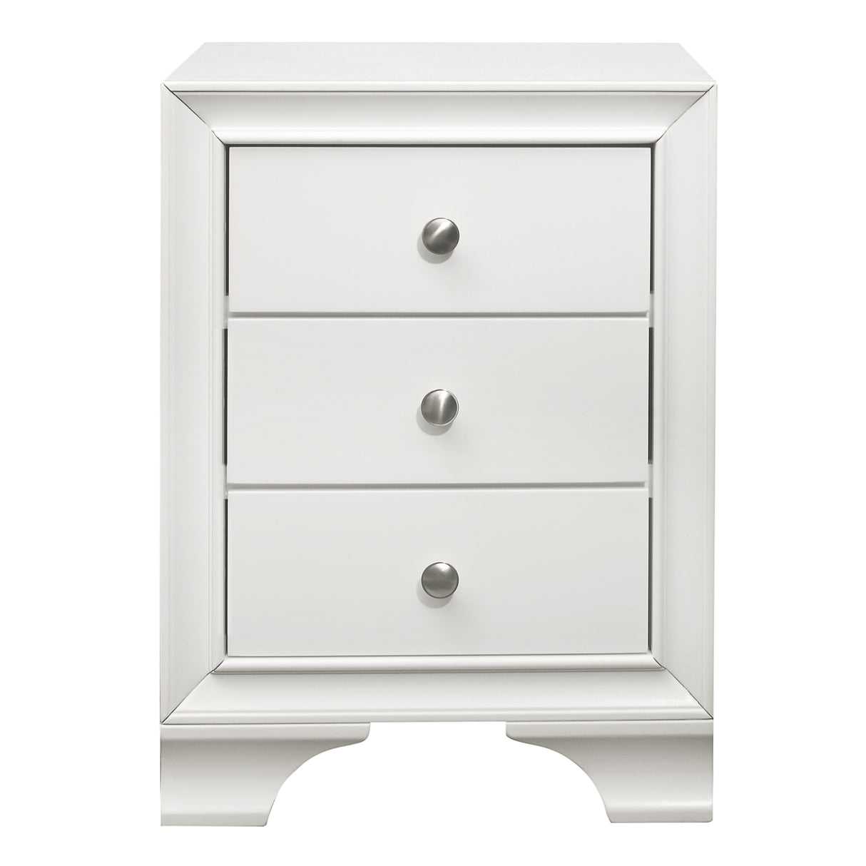 Centralia White Nightstand from Homelegance - Luna Furniture