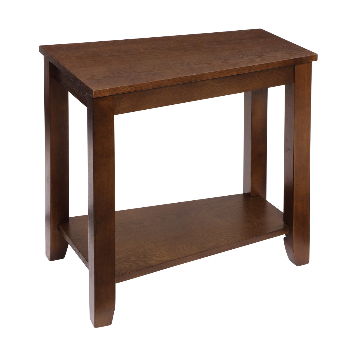 Elwell Espresso Chairside Table from Homelegance - Luna Furniture