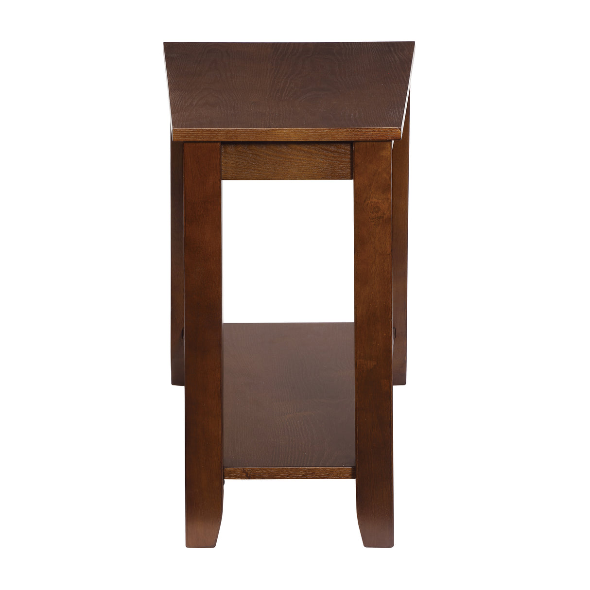 Elwell Espresso Chairside Table from Homelegance - Luna Furniture