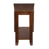 Elwell Espresso Chairside Table from Homelegance - Luna Furniture