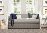 Roland Gray Daybed with Trundle from Homelegance - Luna Furniture