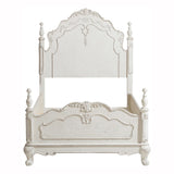 Cinderella Antique White Poster Youth Bedroom Set from Homelegance - Luna Furniture