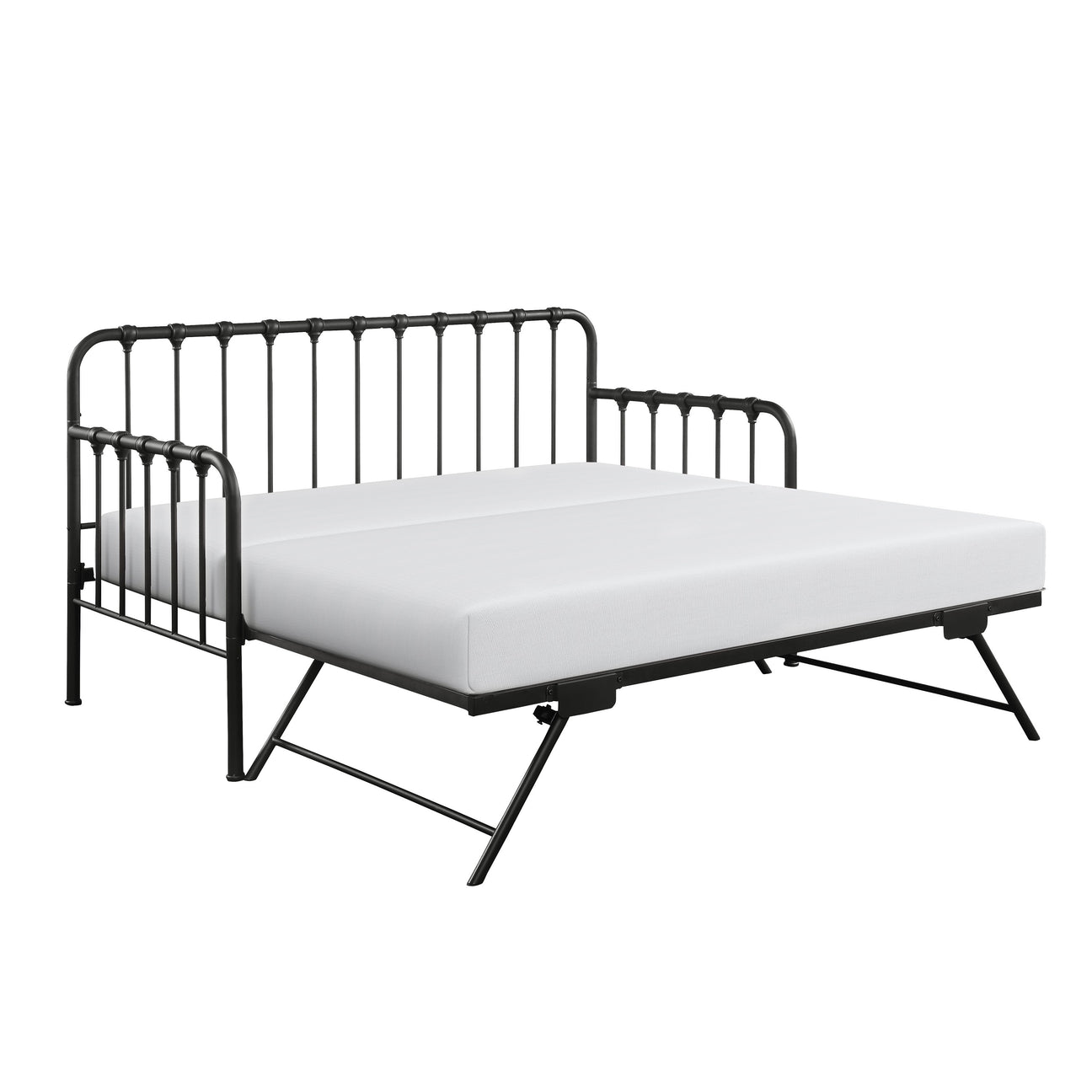 Constance Black Daybed With Lift-Up Trundle from Homelegance - Luna Furniture