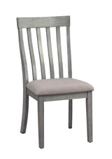 Armhurst Gray Side Chair, Set of 2 from Homelegance - Luna Furniture