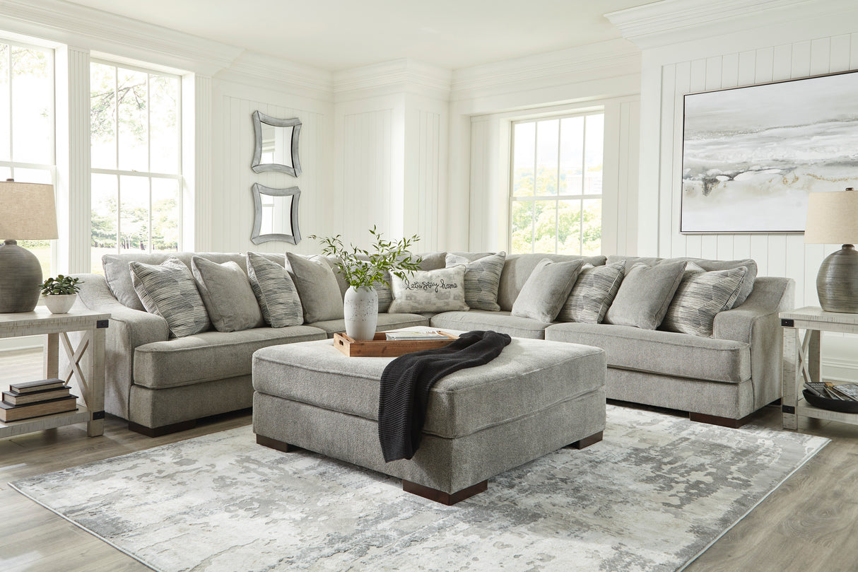 Bayless Smoke 3-Piece Sectional from Ashley - Luna Furniture