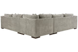 Bayless Smoke 3-Piece Sectional from Ashley - Luna Furniture