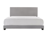 Erin Gray King Upholstered Bed - Luna Furniture