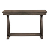 Toulon Dark Oak Sofa Table from Homelegance - Luna Furniture