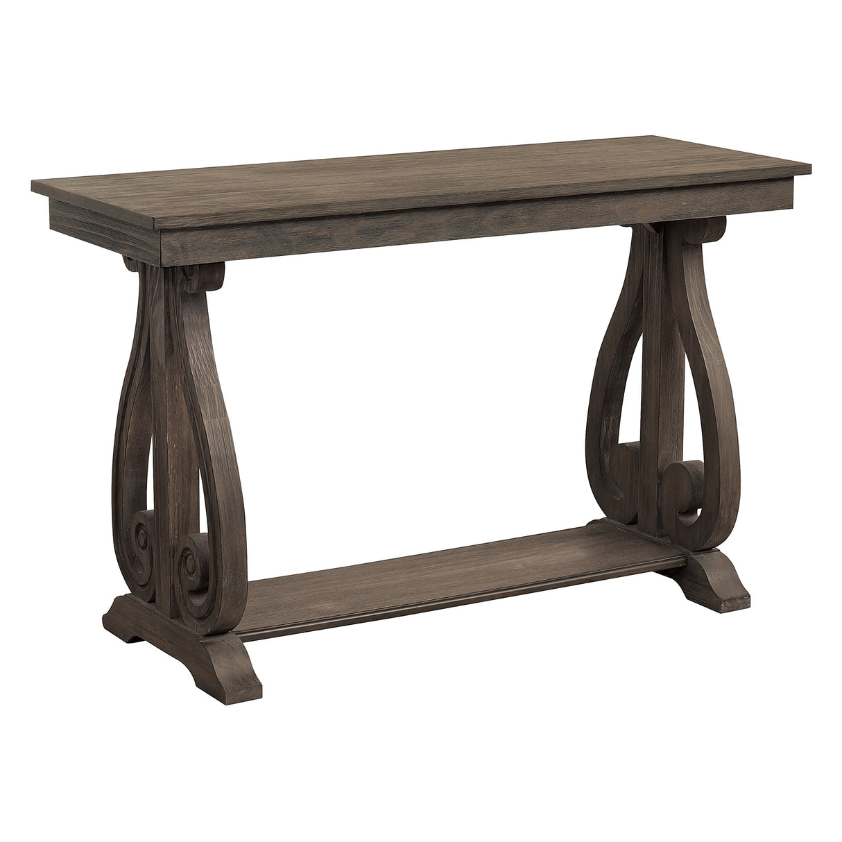 Toulon Dark Oak Sofa Table from Homelegance - Luna Furniture