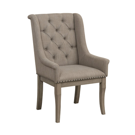 Vermillion Subtle Bisque Arm Chair, Set of 2 -  Homelegance - Luna Furniture