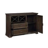 Makah Dark Brown Server -  Homelegance - Luna Furniture