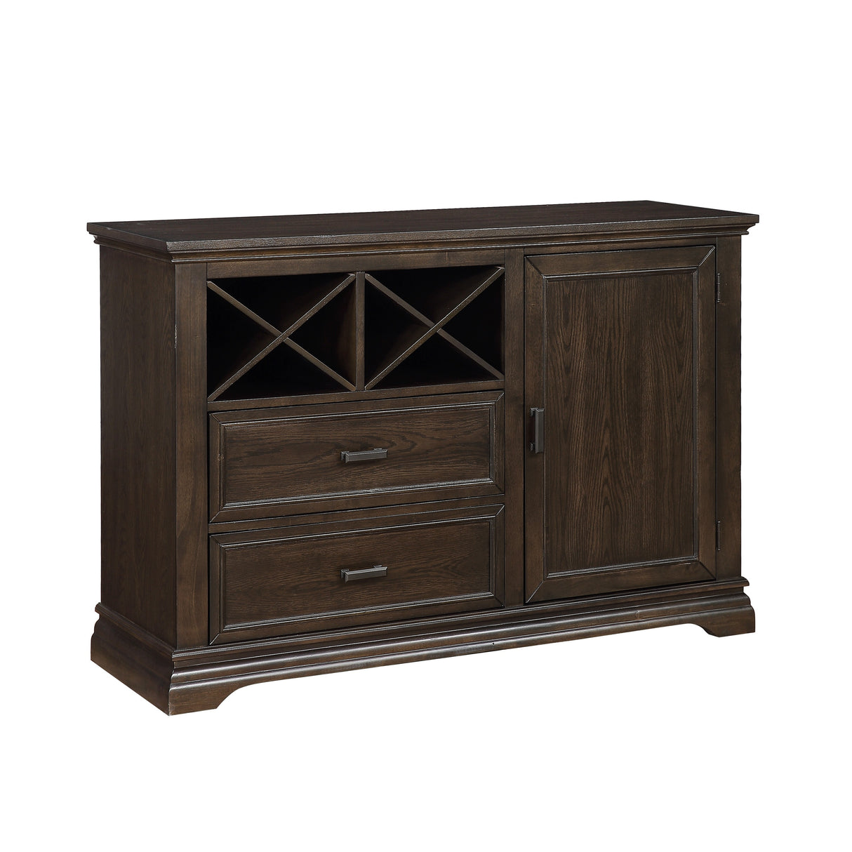 Makah Dark Brown Server -  Homelegance - Luna Furniture