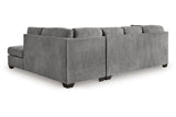 Marleton Gray 2-Piece Sectional with Chaise -  Ashley - Luna Furniture