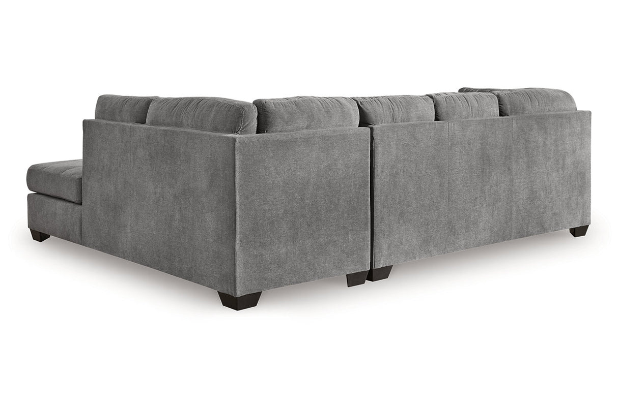 Marleton Gray 2-Piece Sleeper Sectional with Chaise -  Ashley - Luna Furniture