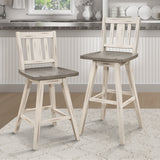 5602-29WTS2 Swivel Pub Height Chair, Set of 2 - Luna Furniture