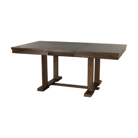 Wieland Rustic Brown Extendable Dining Table -  Homelegance - Luna Furniture