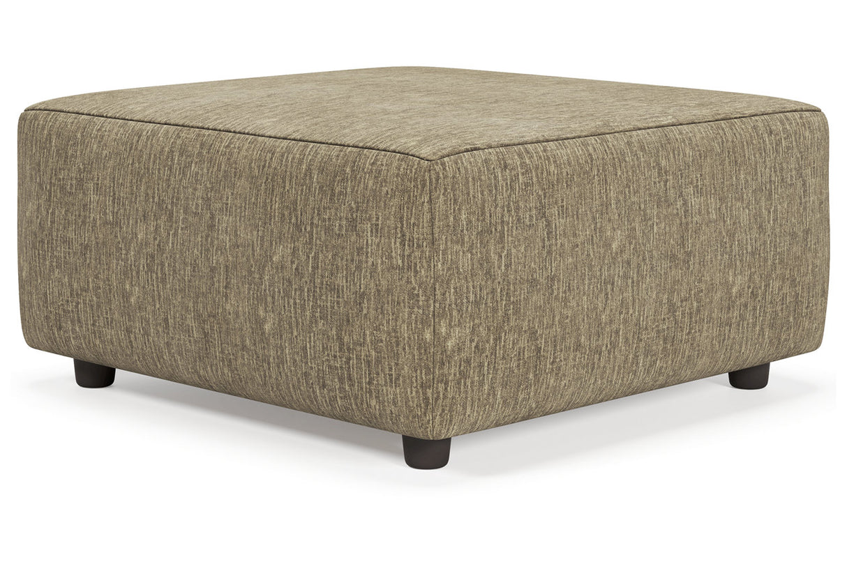 Hoylake Chocolate Ottoman -  - Luna Furniture