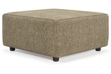 Hoylake Chocolate Ottoman -  - Luna Furniture