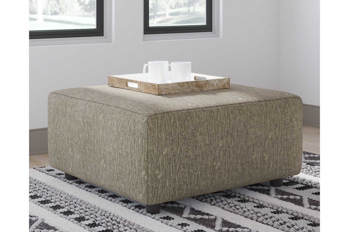 Hoylake Chocolate Ottoman -  - Luna Furniture