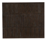 Oxton Dark Cherry/Faux Leather Extendable Counter Height Set -  Homelegance - Luna Furniture