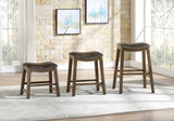 5682BRW-24 24 Counter Height Stool, Brown - Luna Furniture