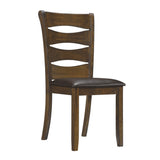 Darla Brown Side Chair, Set of 2 from Homelegance - Luna Furniture