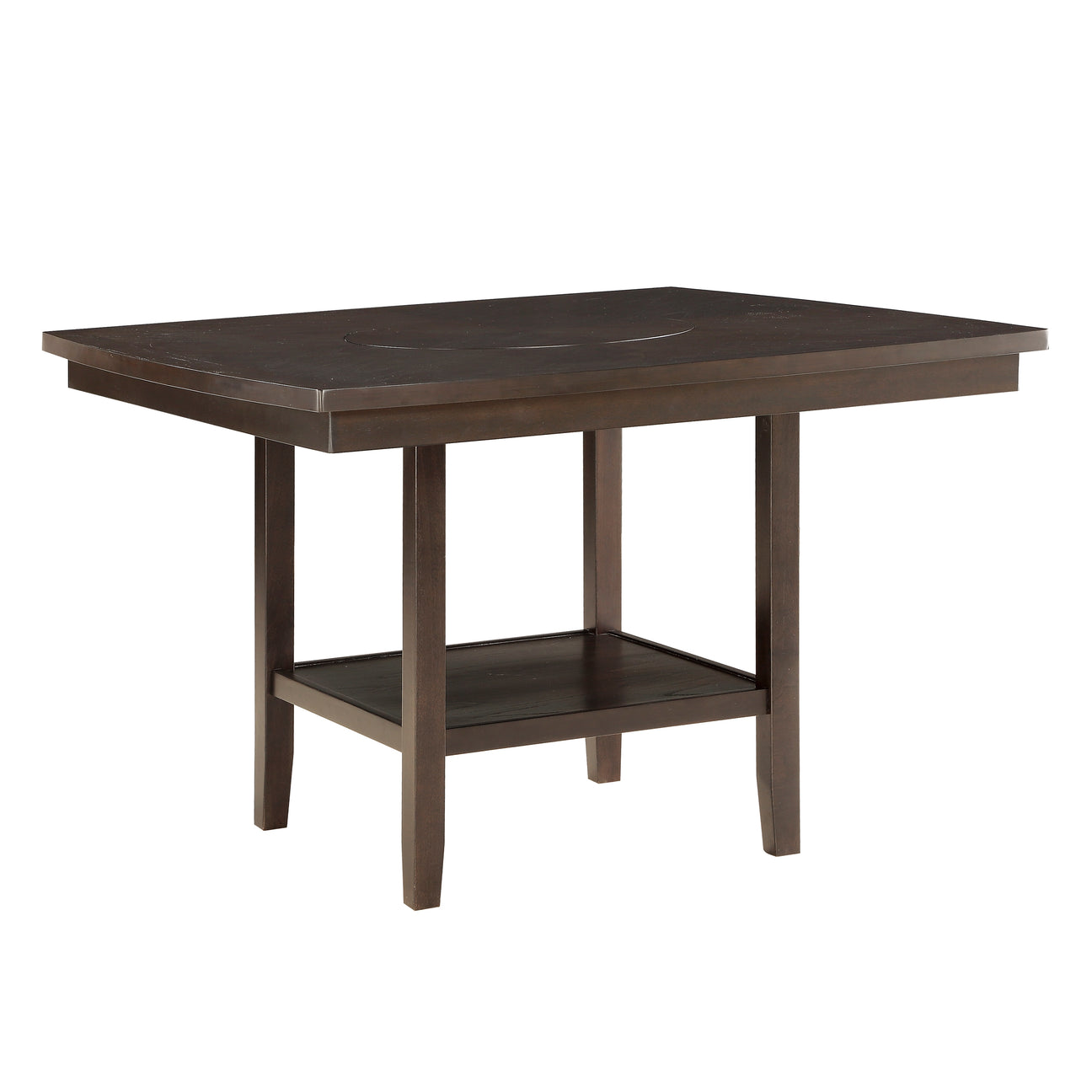 5716-36 Counter Height Table with Lazy Susan - Luna Furniture