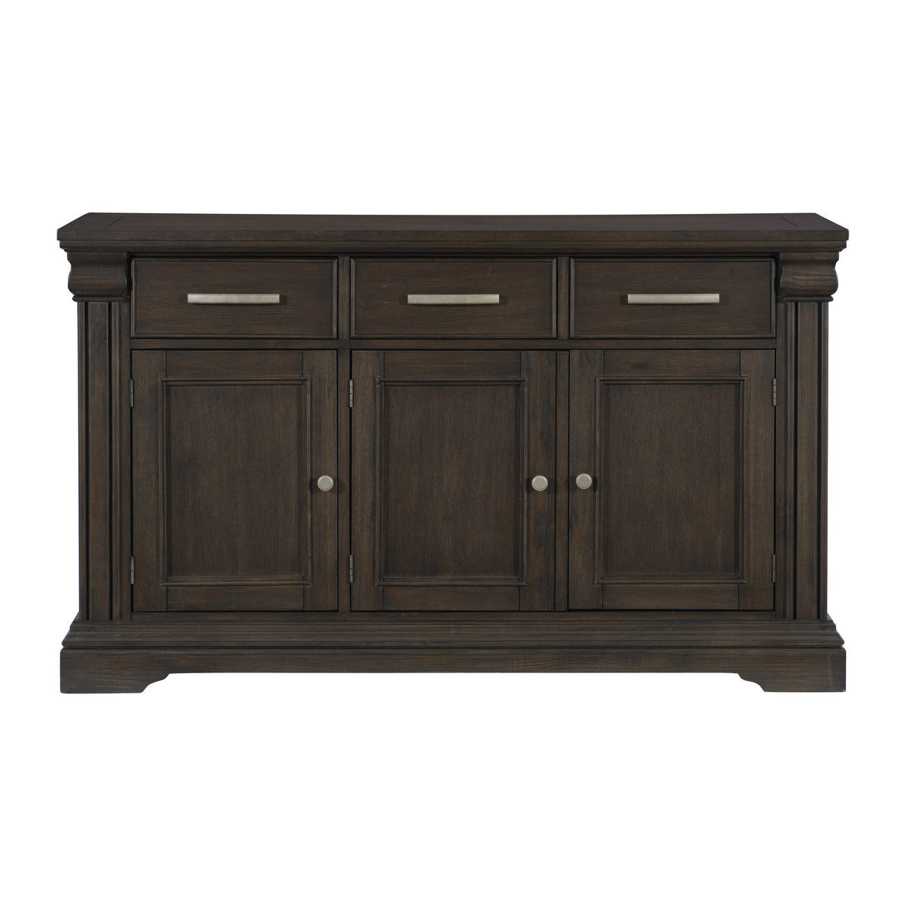 Southlake Wire Brushed Rustic Brown Server from Homelegance - Luna Furniture