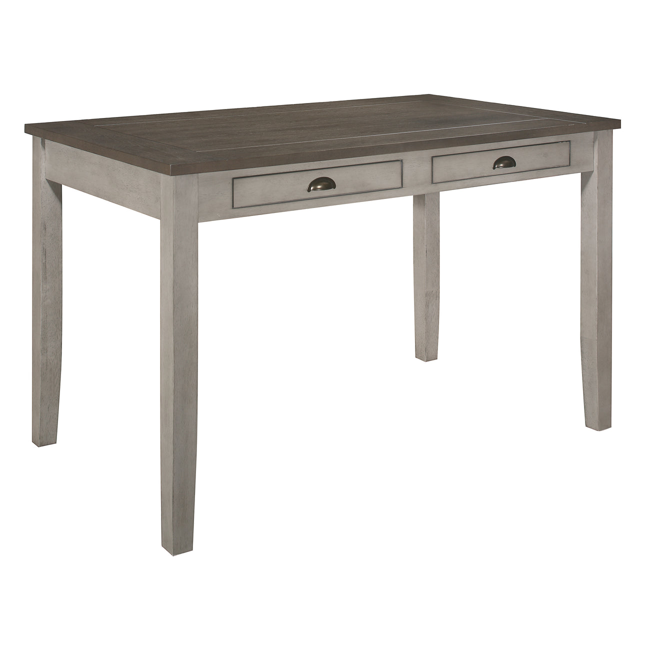 Brightleaf Brown/Light Gray Counter Height Table from Homelegance - Luna Furniture