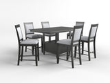 Raven Gray/Charcoal Counter Height Table from Homelegance - Luna Furniture