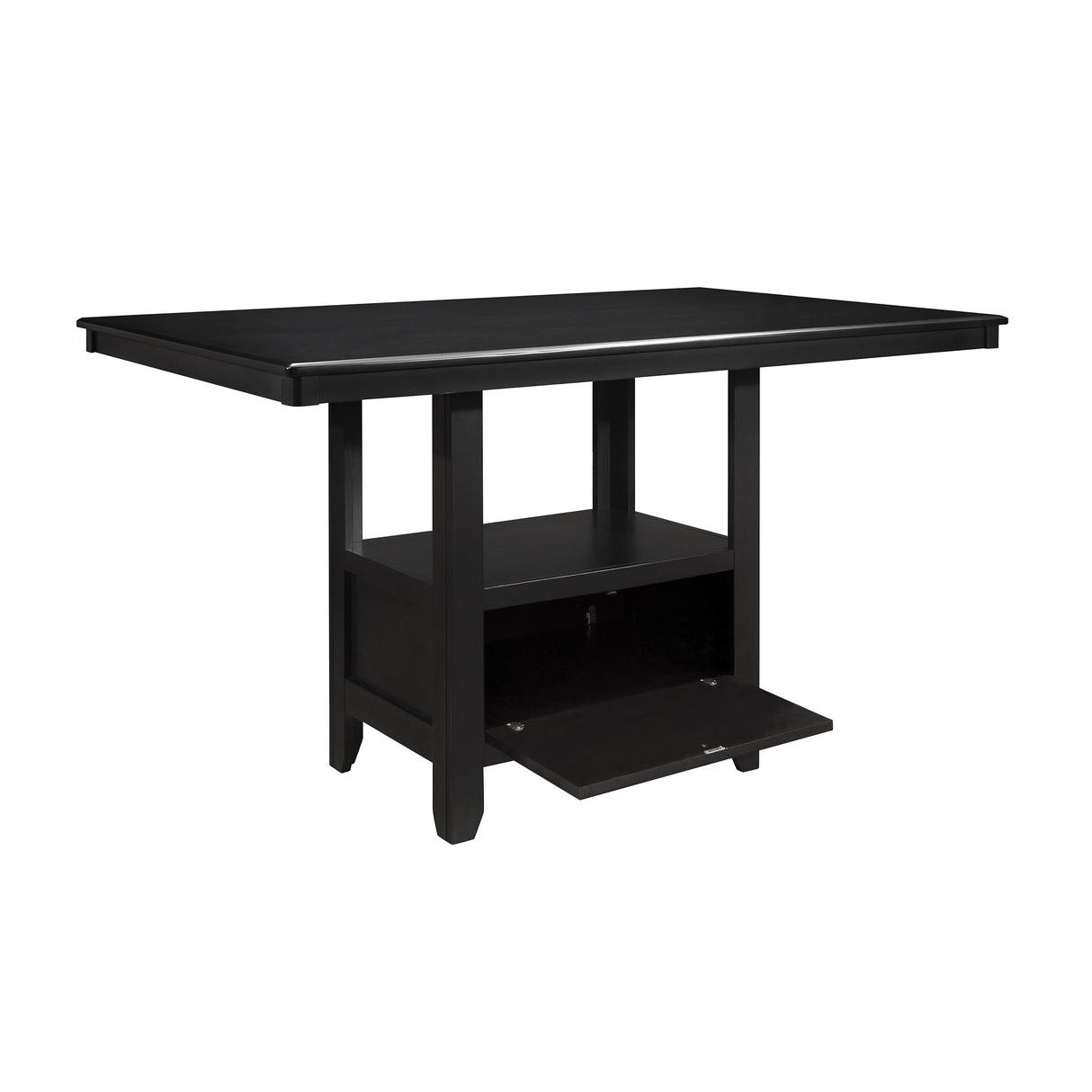 Raven Gray/Charcoal Counter Height Table from Homelegance - Luna Furniture