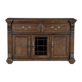 Bergen Dark Oak Server from Homelegance - Luna Furniture