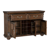 Bergen Dark Oak Server from Homelegance - Luna Furniture