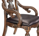 Bergen Dark Oak Arm Chair, Set of 2 from Homelegance - Luna Furniture