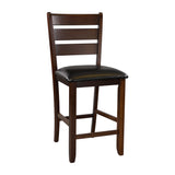 Ameillia Dark Oak Counter Chair, Set of 2 from Homelegance - Luna Furniture