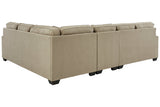 Lucina Quartz 3-Piece RAF Sectional -  Ashley - Luna Furniture