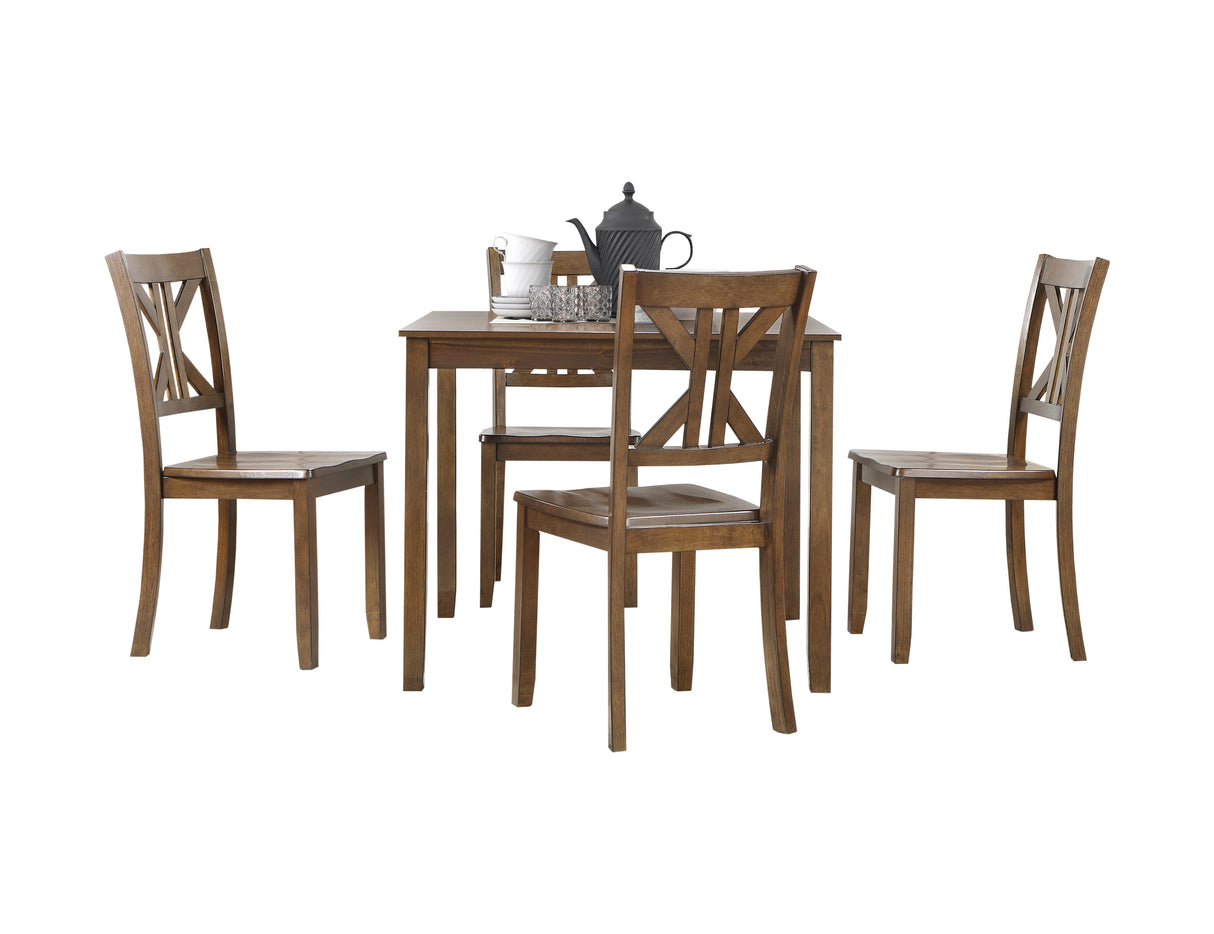 5907CH-5P 5-Piece Pack Dinette Set - Luna Furniture