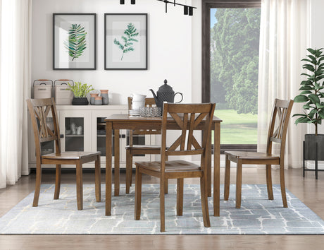 5907CH-5P 5-Piece Pack Dinette Set - Luna Furniture