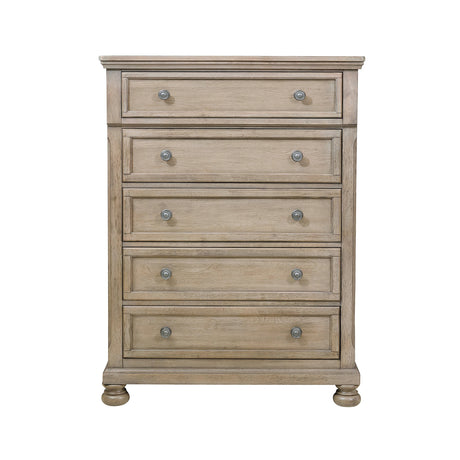 Bethel Wire Brushed Gray Chest from Homelegance - Luna Furniture