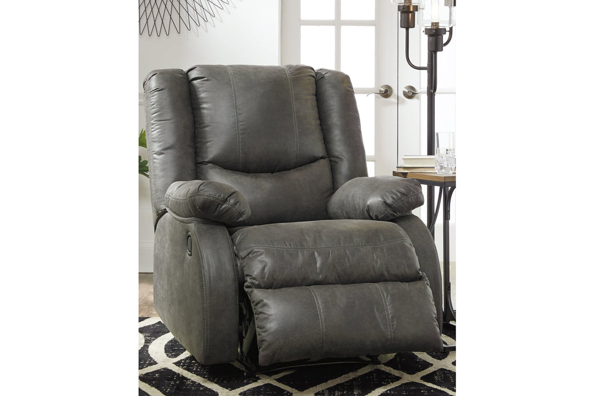 Bladewood Slate Recliner -  - Luna Furniture