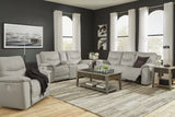 Next-Gen Gaucho Fossil Power Reclining Living Room Set -  Ashley - Luna Furniture