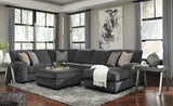 Tracling Slate RAF Sectional - Luna Furniture