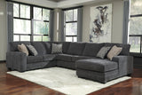 Tracling Slate RAF Sectional - Luna Furniture