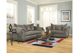 Darcy Cobblestone Loveseat -  - Luna Furniture