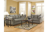 Darcy Cobblestone Loveseat -  - Luna Furniture