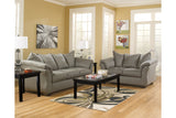 Darcy Cobblestone Loveseat -  - Luna Furniture