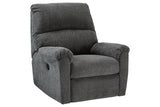 McTeer Charcoal Power Recliner from Ashley - Luna Furniture