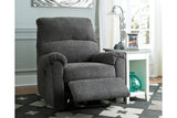 McTeer Charcoal Power Recliner from Ashley - Luna Furniture