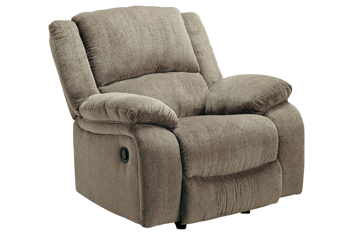 Draycoll Pewter Recliner -  - Luna Furniture