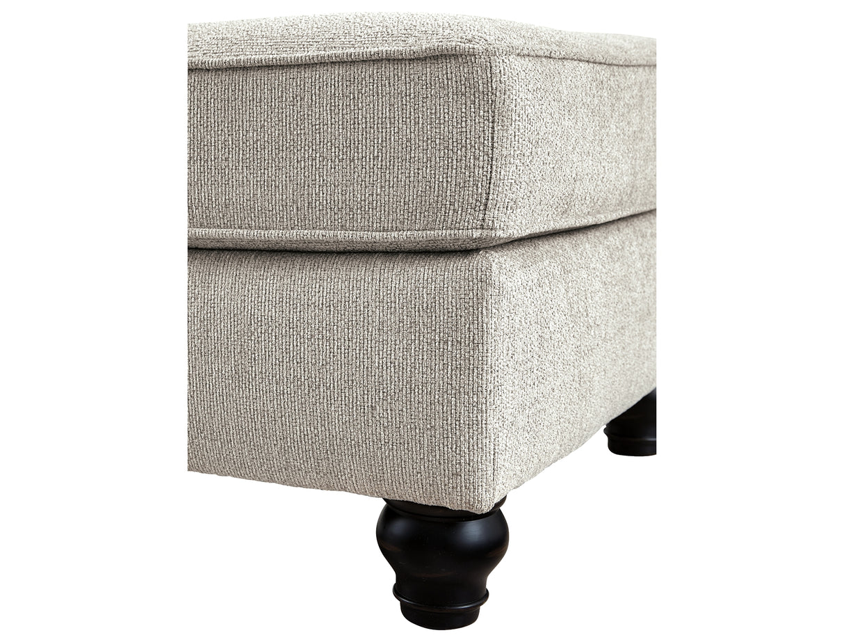 Benbrook Ash Ottoman - Luna Furniture